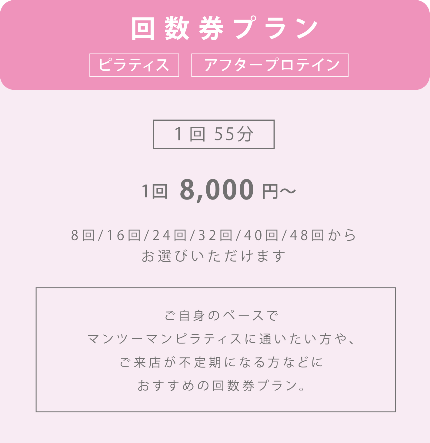 回数券プラン